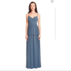 Bill Levkoff bridesmaid style number 7052 - slate